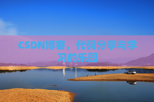 CSDN博客,代码分享与学习的乐园