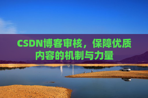 CSDN博客审核,保障优质内容的机制与力量