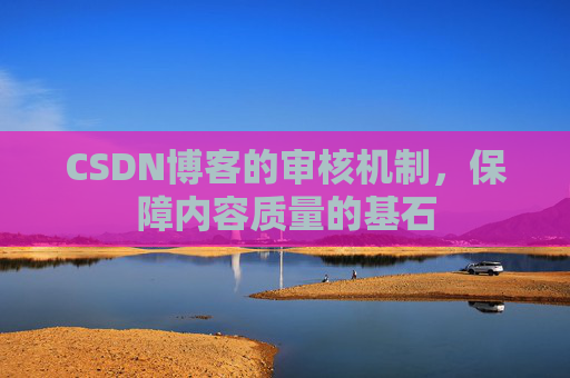 CSDN博客的审核机制,保障内容质量的基石